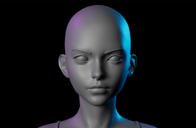 Download Free Female Base Mesh